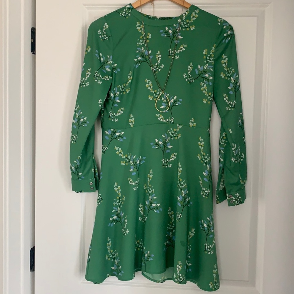 Ann Taylor Loft Spring Floral Dress- Size 2P